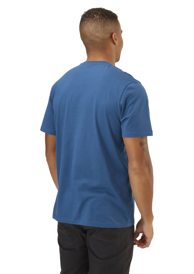 Rab Mens Stance Sketch Tee Denim-3