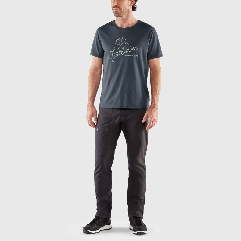 Fjallraven Mens Sunrise T-shirt Laurel Green-2