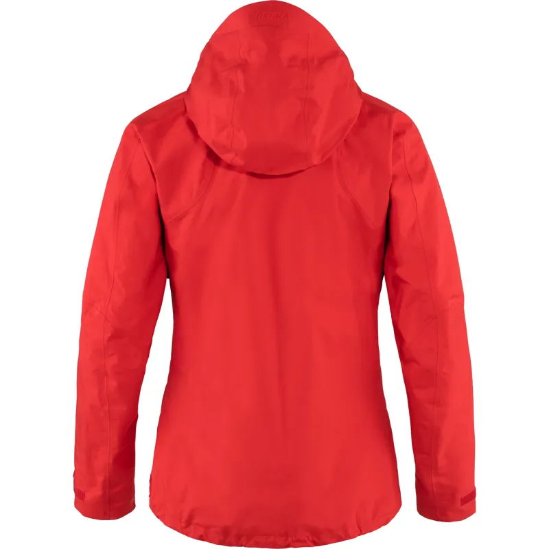 Tierra Womens Back Up Jacket Red-1