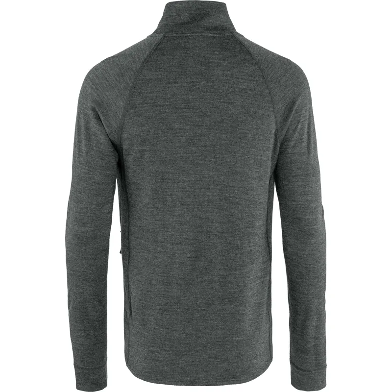 Tierra Mens Templet Midlayer Jacket Black Melange-1