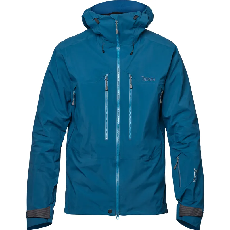 Tierra Mens Roc Blanc Jacket Petroleum Blue