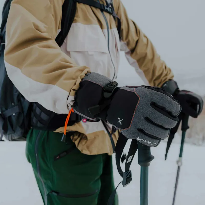 Extremities Torres Peak Gloves Black / Grey-1
