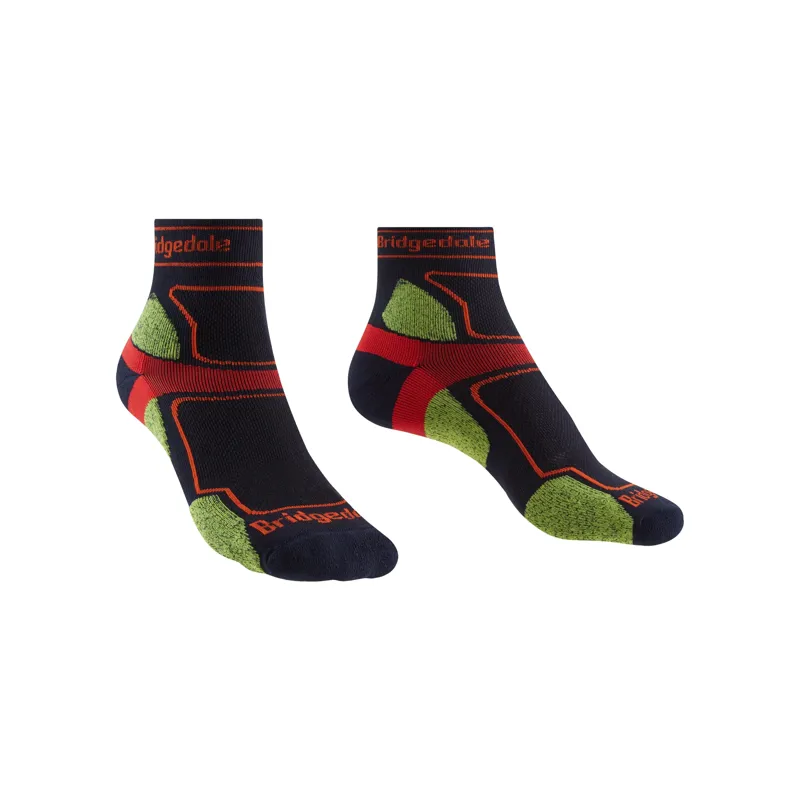 Bridgedale Mens Ultra Light T2 Coolmax Sport 3/4 Crew Navy