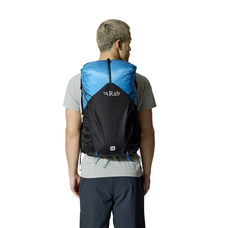 Rab Men's Syclon XP 30 Black / Maya Blue-5