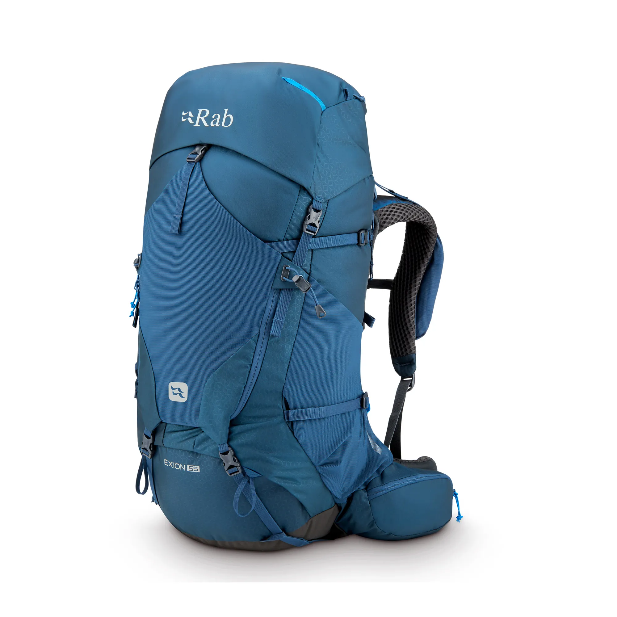 55 Letre Rucksack Rab Exion 55 Tempest Blue 55-Litre Trekking Backpack