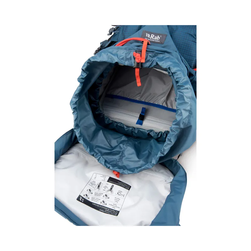 Rab Women's Hyperon 65 ND Orion Blue/ Anthracite-4