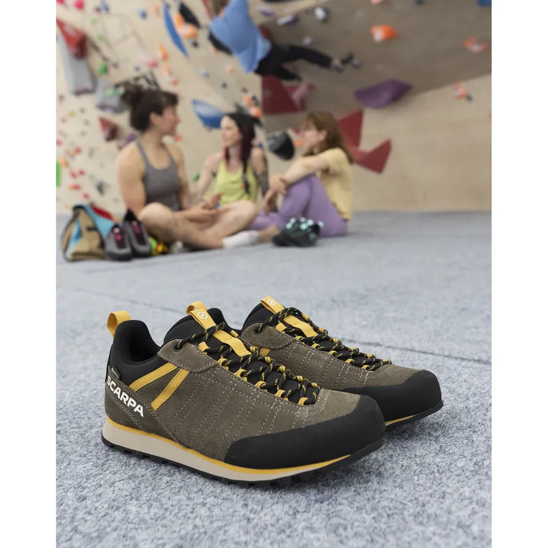 Scarpa Men's Crux 2 GTX Approach Shoes Kalamata / Lemon Curry-6