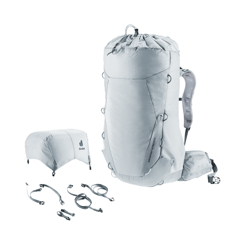Deuter Aircontact Ultra 50+5 Backpack Tin Shale-10