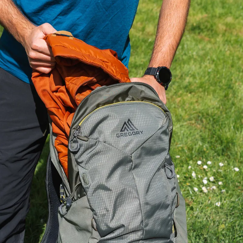 Gregory Zulu LT 25L Lightweight Day Backpack Forage Green-2