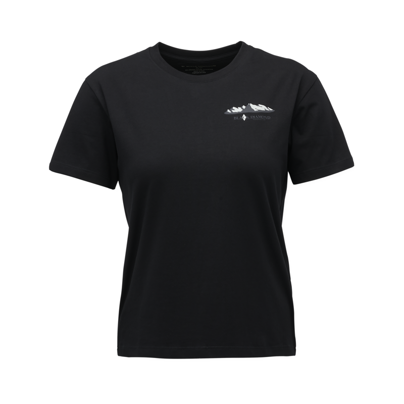 Black Diamond Women's Mountainscape SS Tee Black