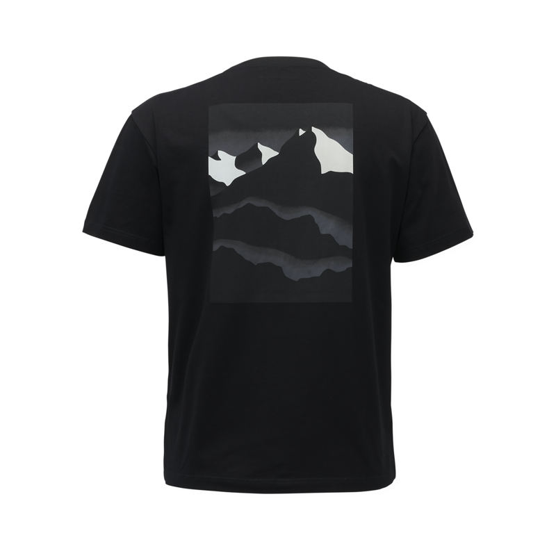 Black Diamond Women's Mountainscape SS Tee Black-1