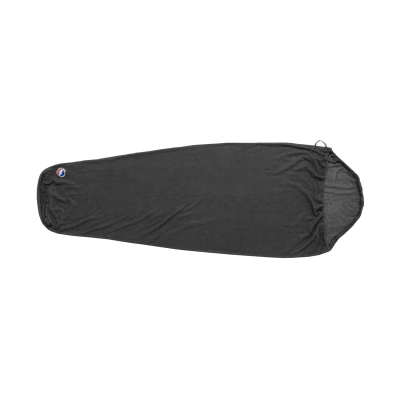 Big Agnes Alpha Direct Fleece Sleeping Bag Liner Long Asphalt