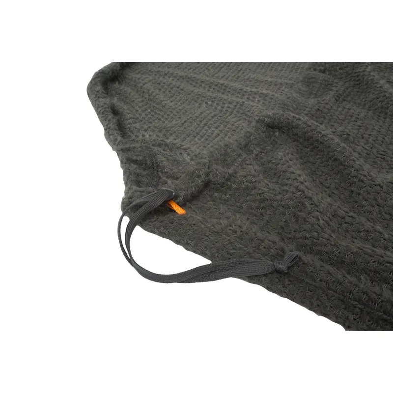 Big Agnes Alpha Direct Fleece Sleeping Bag Liner Long Asphalt-1