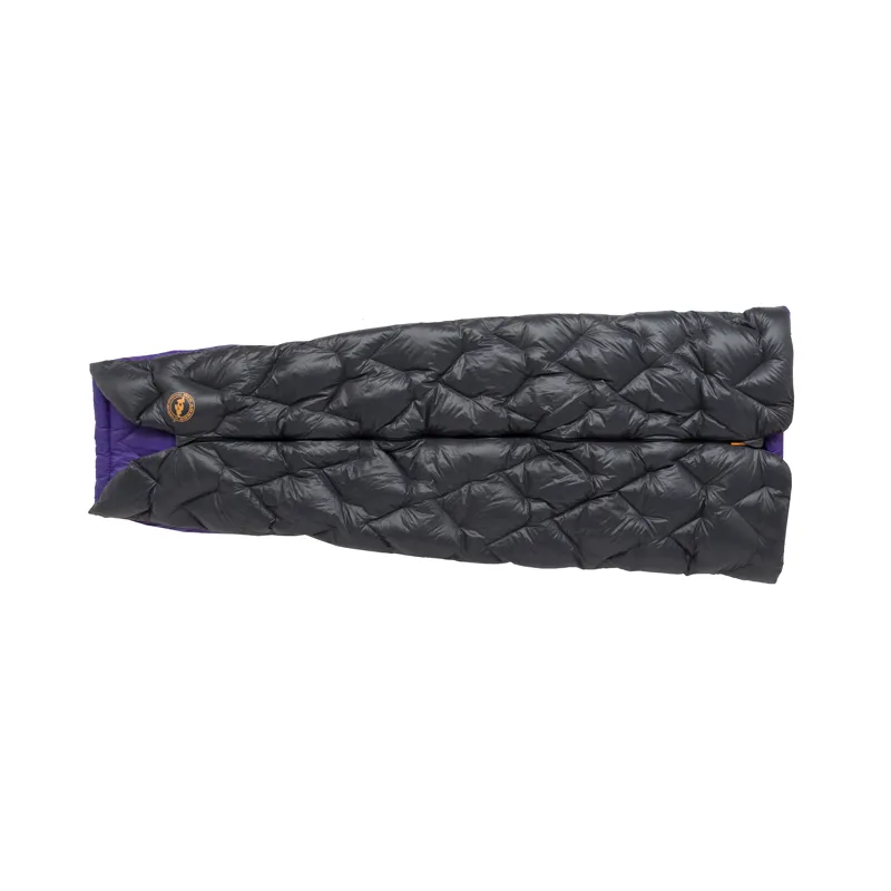 Big Agnes Fly Creek UL Zip Quilt Regular Asphalt / Royal Purple