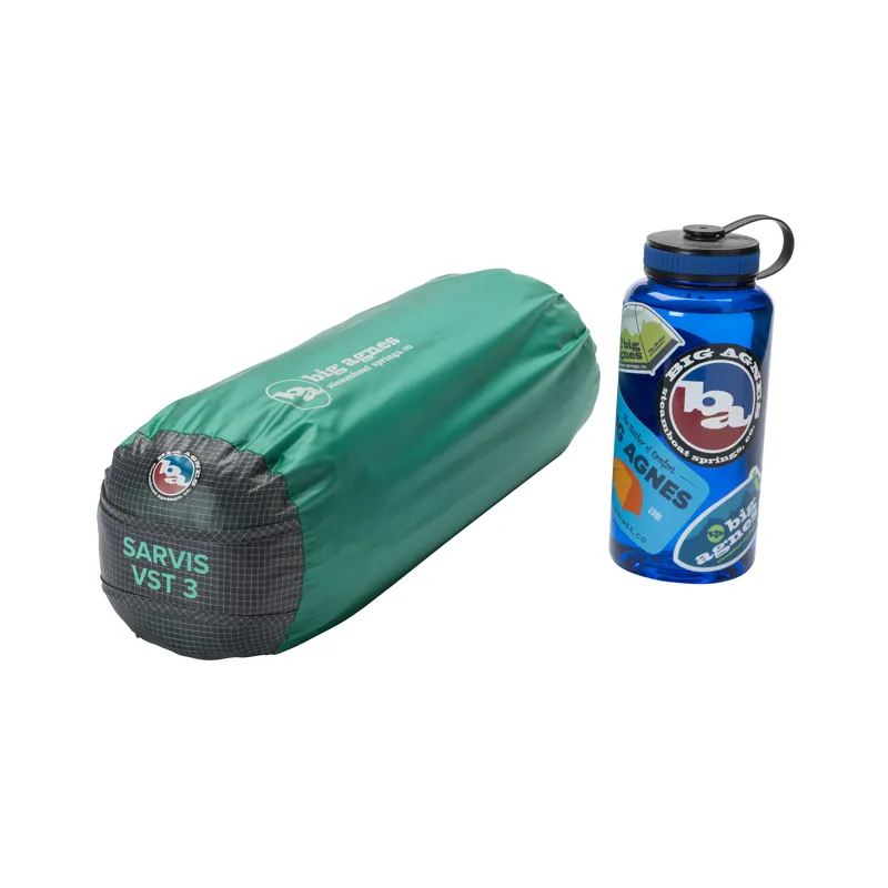Big Agnes Sarvis VST 3 Asphalt / Mint Leaf-6