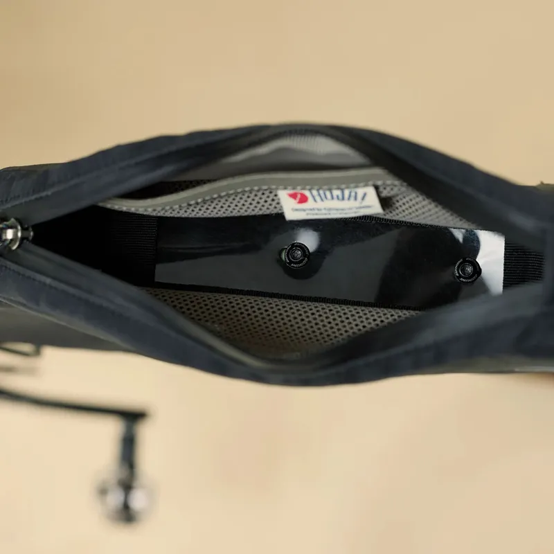 Fjallraven Hoja Top Tube Bag Black-2