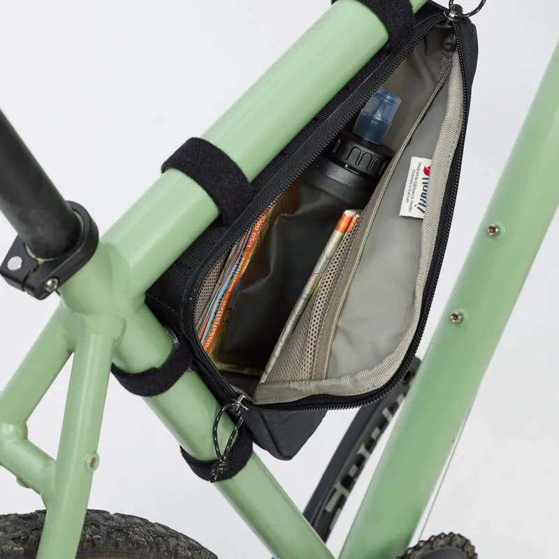 Fjallraven Hoja Triangle Frame Bag Black-3