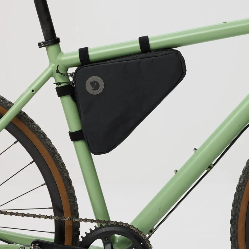 Fjallraven Hoja Triangle Frame Bag Black-1