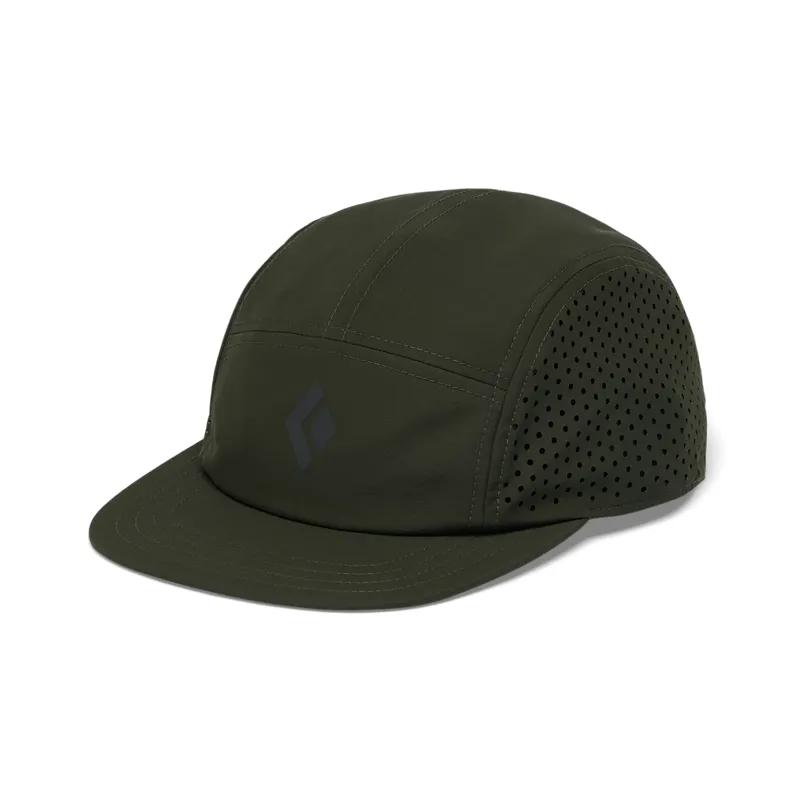 Black Diamond 5 Panel Synthetic Cap Dark Moss/Anthracite