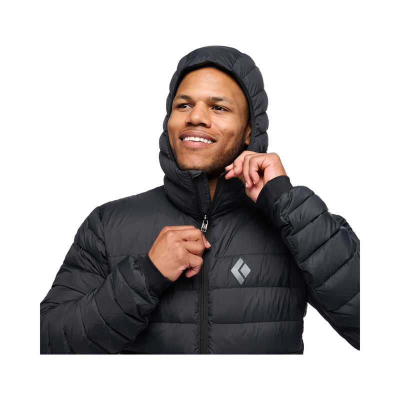 Black Diamond Men's Access Down Hoodie Tundra-2