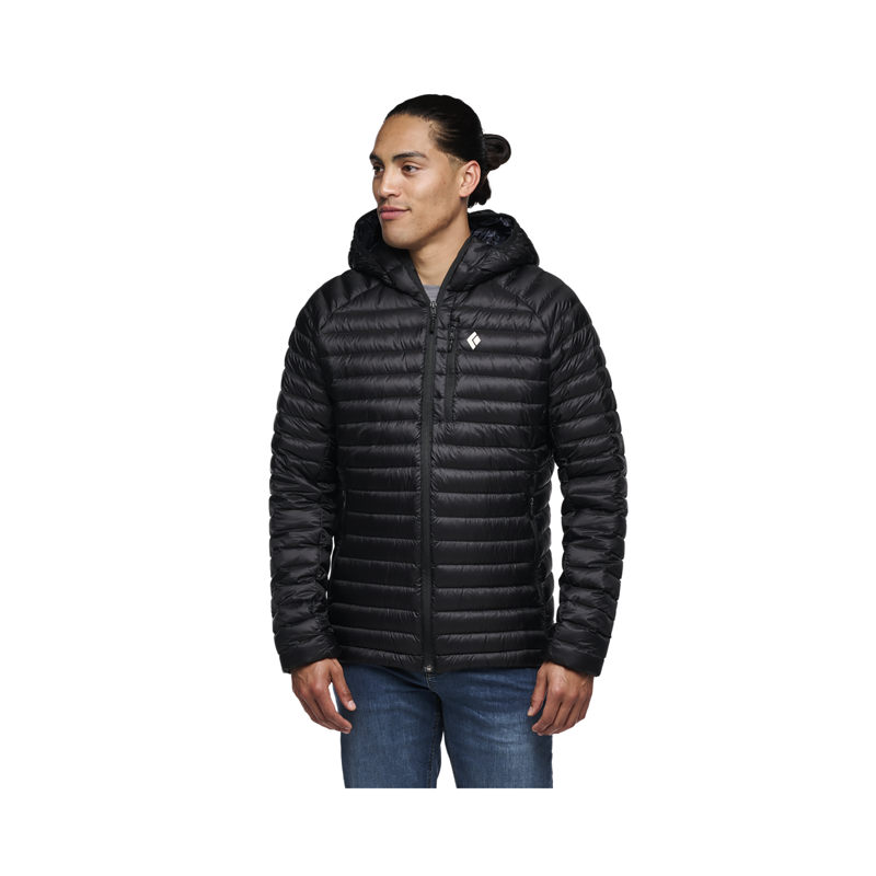 Black Diamond Men's Approach Down Hoodie Dark Moss-1