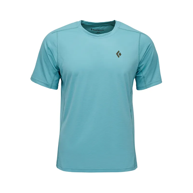 Black Diamond Men's Distance SS Tech Tee Glacier