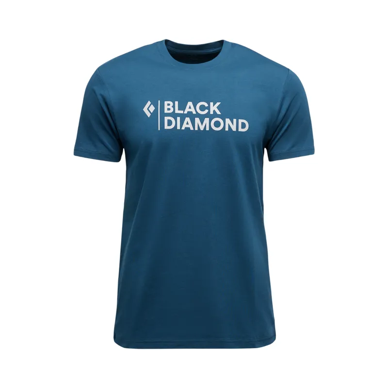 Black Diamond Men's Mini Stacked SS Tee Indigo