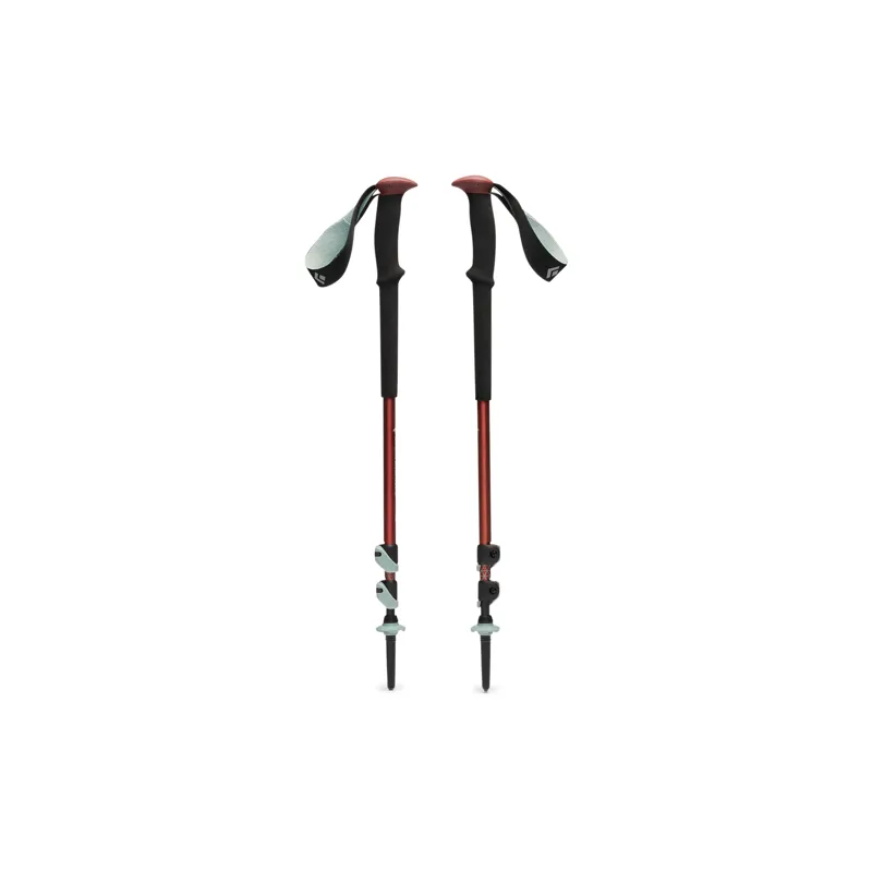 Black Diamond Trail Trekking Poles Iron Red