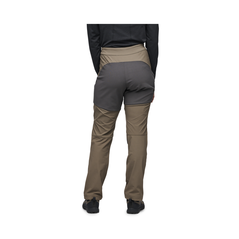 Black Diamond Women's Alpine Hybrid Pants Walnut/Anthracite-7