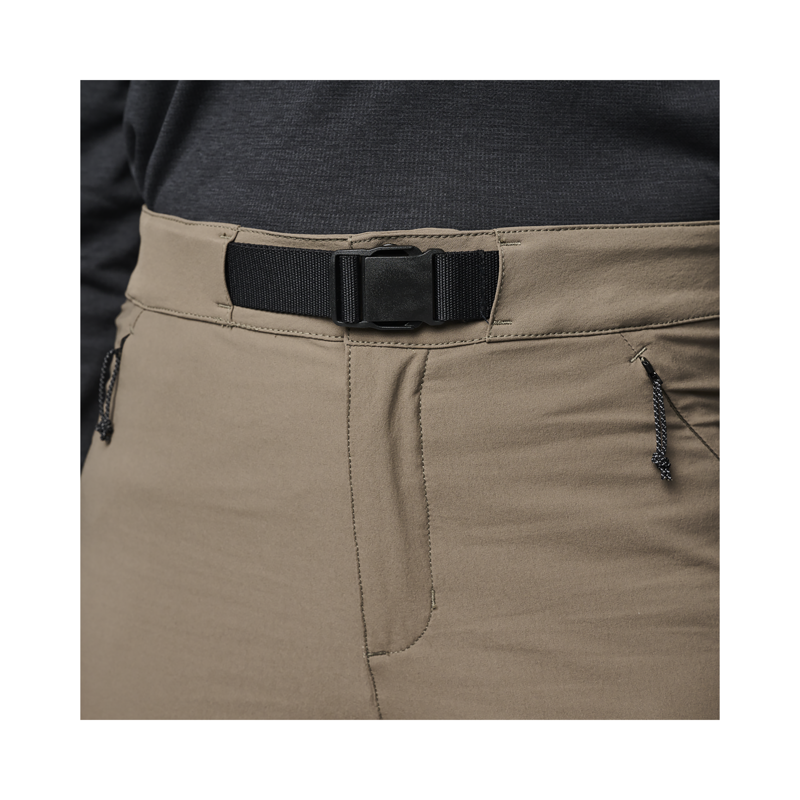 Black Diamond Women's Alpine Hybrid Pants Walnut/Anthracite-3