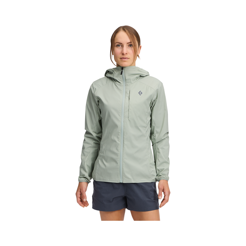 Black Diamond Women's Alpine Start Hoodie Agave-1