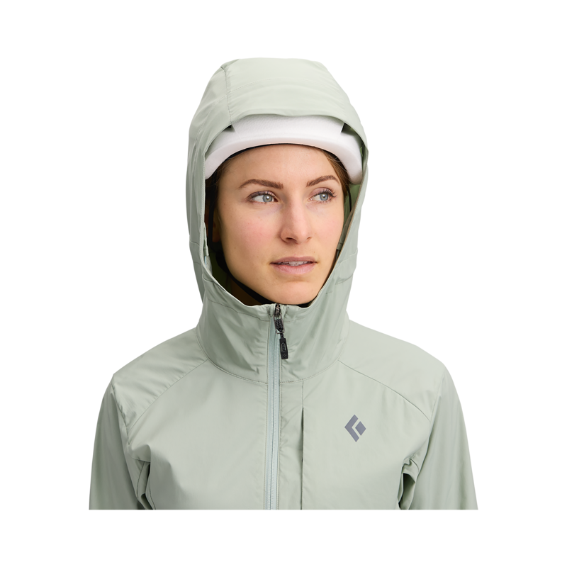 Black Diamond Women's Alpine Start Hoodie Agave-4
