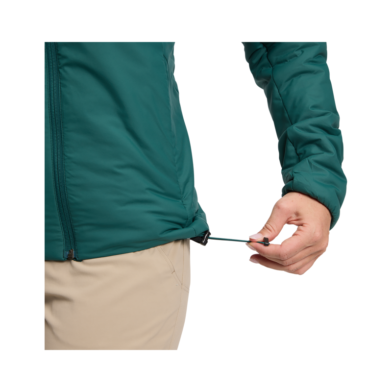 Black Diamond Women's First Light Stretch Hoodie Deep Woods-2