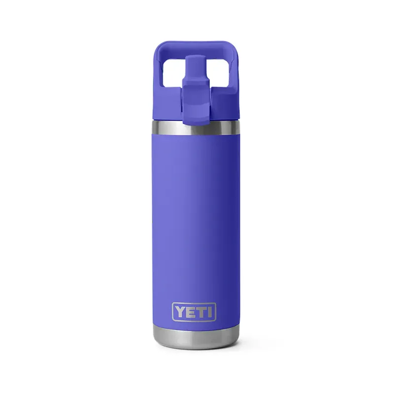YETI Rambler 18oz Colour Straw Bottle Ultra Marine Violet