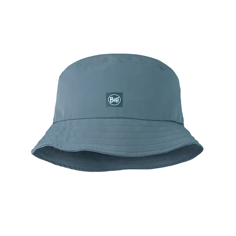 Buff Adventure Bucket Hat Solid Stone Blue