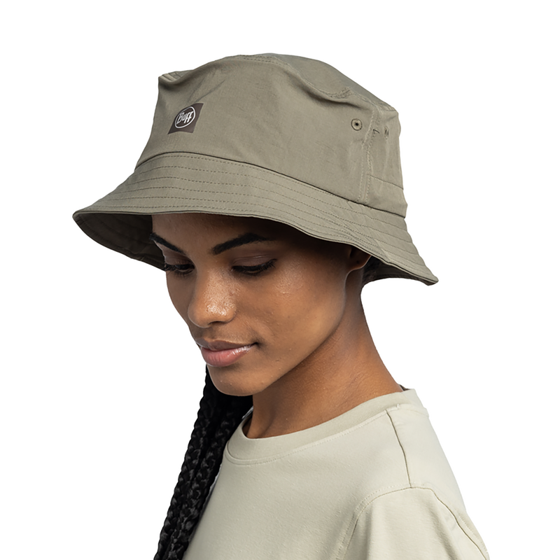Buff Adventure Bucket Hat Solid Tundra Khaki-1