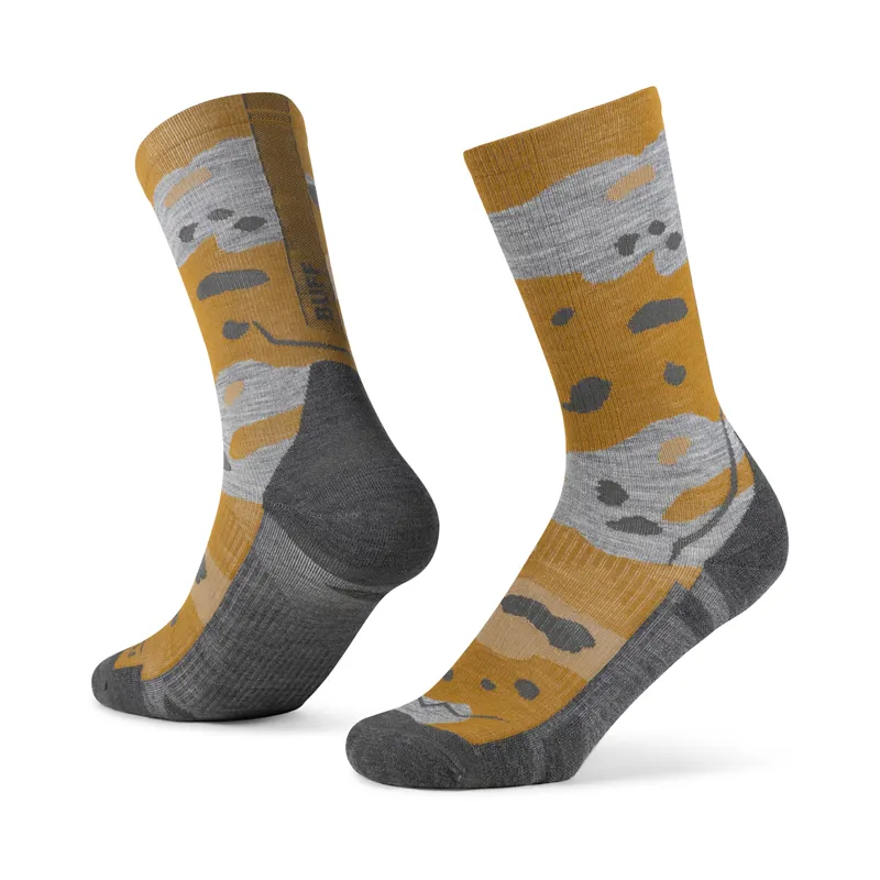 BUFF LW Merino Wool Crew Umber Khaki