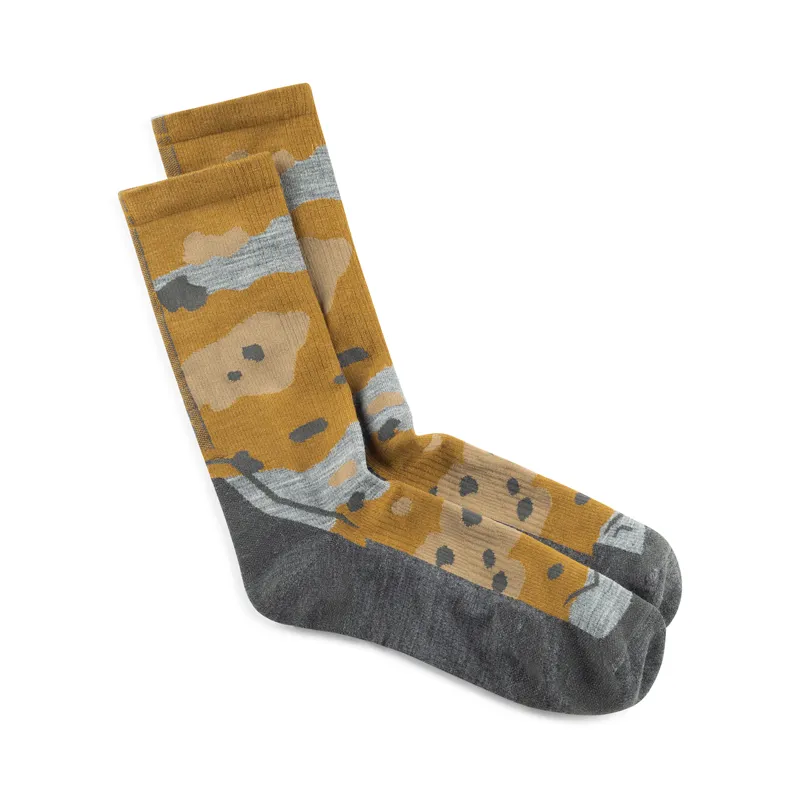 BUFF LW Merino Wool Crew Umber Khaki-1