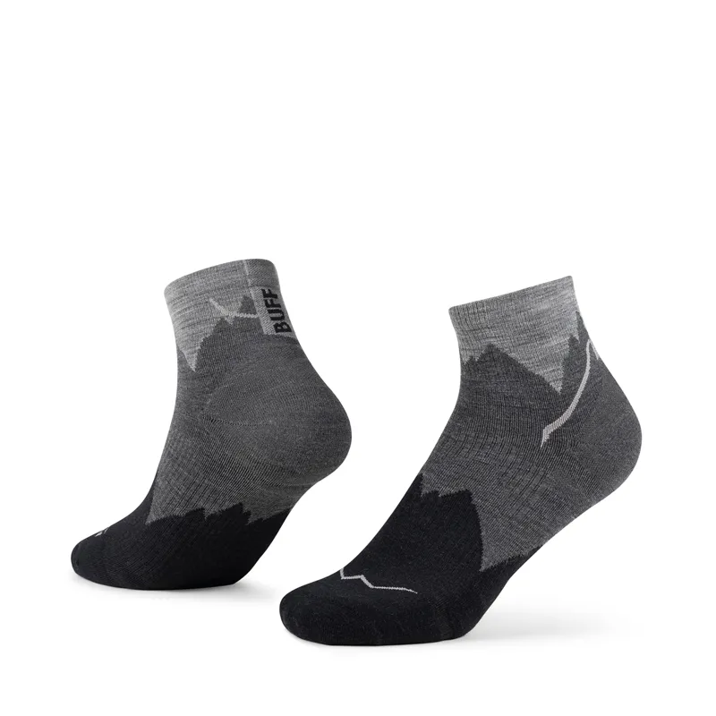 BUFF Lightweight Merino Wool Quarter Black