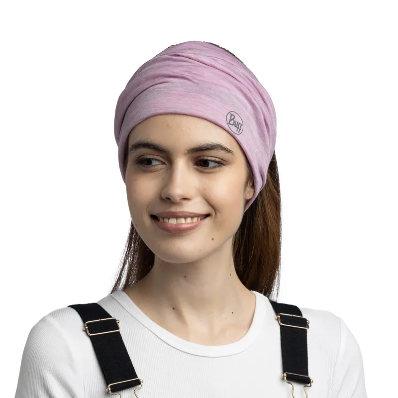 BUFF Merino Lightweight Solid Pansy-1