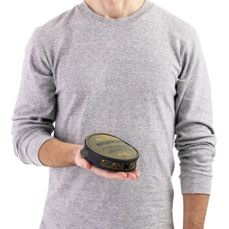 Sea to Summit Kitchen Sink 10L Burnt Olive-1