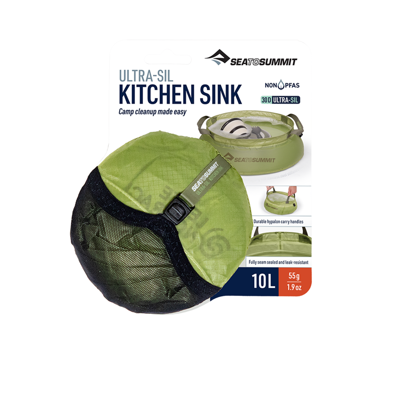 Sea to Summit Ultra-Sil Kitchen Sink 10L Tarragon-1