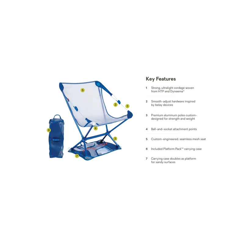 NEMO Equipment Moonlite Elite Reclining Chair Lake-3