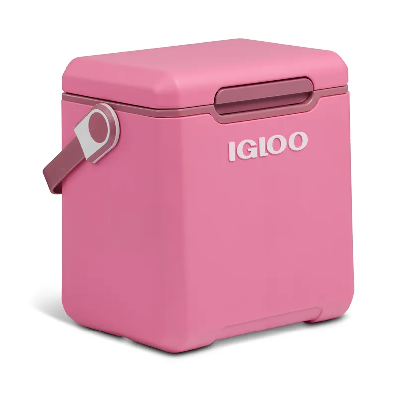 Igloo Tagalong II High Rise 19qt / 18L  Cooler Thrift Pink-1