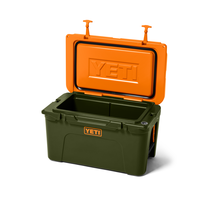 YETI Tundra 45 Cooler Olive/King Crab Orange-3