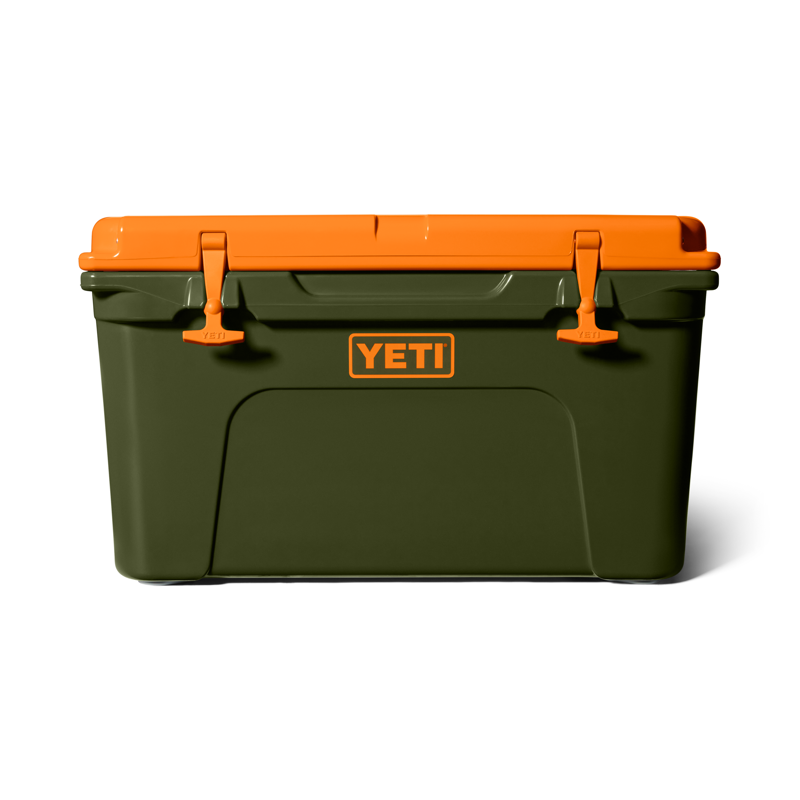 YETI Tundra 45 Cooler Olive/King Crab Orange