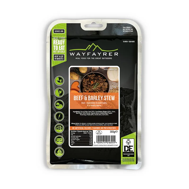 Wayfayrer Beef and Barley Stew