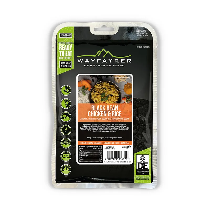 Wayfayrer Black Bean Chicken and Rice