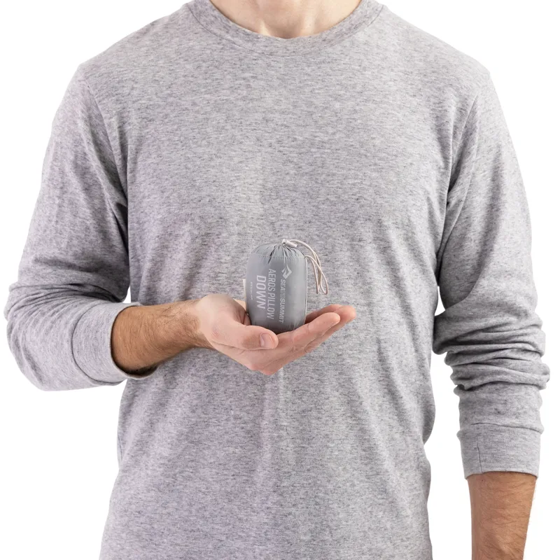 Sea to Summit Aeros Down Regular Pillow Neutral Grey-4