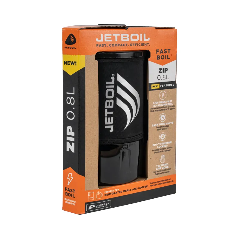 Jetboil Zip 0.8L Camping Stove Carbon -5